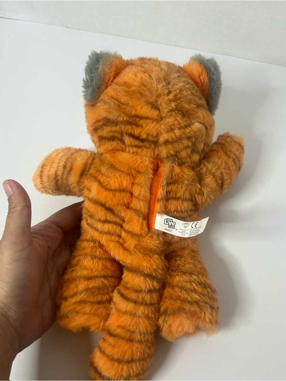 Little Live Pets Cozy Dozys Jungle Series Java the Tiger With Pacifier Works 11" - Picture 4 of 7